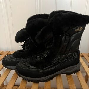 TNF Girls Nuptse Snow Boots